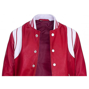 Custom Printing Wool Baseball <b>Jacket</b> for Men Long Sleeve Varsity Letterman <b>with</b> Collar Plain Blank Men's <b>Jackets</b> leather sleeves - Product Image 3