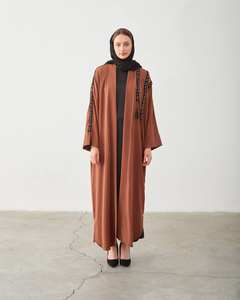 Robe Abaya d'été pour femmes, nouvelle saison, Kaftan, tunique, dubaï, mode musulmane, turque, robes islamiques - Product Image 6