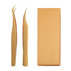 Pince à épiler pointue antistatique professionnelle pour extensions de cils outils de bijoux d'artisanat électroniques en acier inoxydable pour une utilisation en beauté - Product Image 4