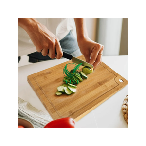 เขียงไม้ไผ่สำหรับสับใช้ทุกวันทำด้วยมือพร้อมงานฝีมือจากเวียดนาม - Product Image 1