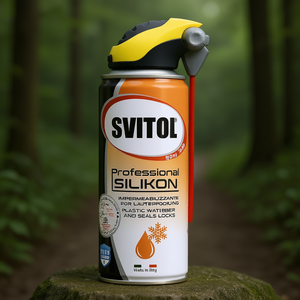Svitol 400 ml Silicone <b>Spray</b> Lubricant Protective Waterproofing for Plastic <b>Rubber</b> Seals Locks - Product Image 3