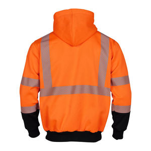 Chaqueta protectora de trabajo de seguridad de poliéster Hi Vis 100% para hombres, ropa de trabajo de alta calidad con servicios OEM a la venta - Product Image 4