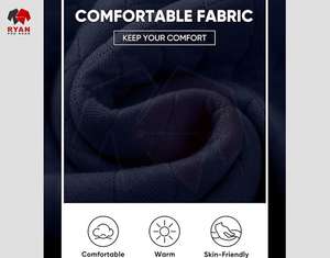 Sweat-shirts personnalisés pour hommes avec logo personnalisé, conception ODM OEM, coupe classique, vêtements décontractés, spécial hiver - Product Image 4