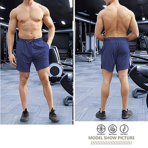 Shorts de jogging en maille pour hommes, vêtements de sport avec logo personnalisé pour hommes, filets de sport de haute qualité - Product Image 5