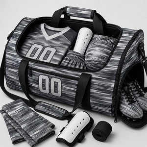 Sac de sport personnalisé en nylon pour équipe de football, équipement d'entraînement de football, sac de voyage pour équipement d'équipe de club sportif – Fournisseur et fabricant de matériel sportif - Product Image 1