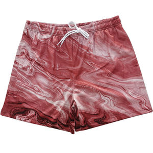 Pantalones Cortos de Malla Personalizados para Hombre, Ropa Urbana de Doble Capa con Forro de Malla de Diseño, Camiseta y Pantalones Cortos Deportivos de Verano para Hombre con Sublimación - Product Image 1