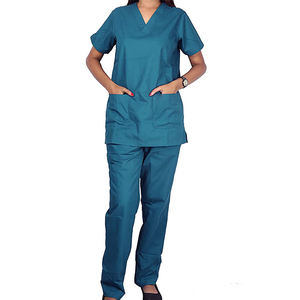 Nuevo diseño OEM Hospital manga corta enfermera Scrubs uniformes conjuntos personalizados Scrubs traje Hospital uniformes médicos enfermería Scrubs - Product Image 5