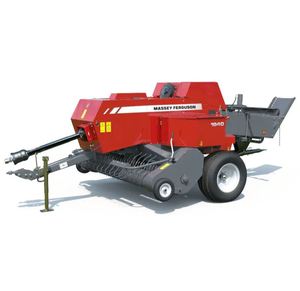 Compre la empacadora de heno Massey Ferguson 1840 con capacidad de 100 pasadas por minuto y émbolo de alta resistencia para una densidad de pacas consistente - Product Image 3