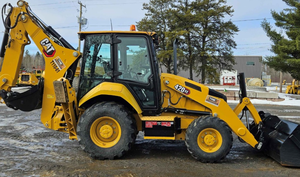 Chargeuse-pelleteuse d'occasion Jcb 3cx, Cat 420F, 420 - Product Image 4
