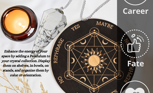 Vente en gros de pendule en cristal howlite, pendule en pierres précieuses, radiesthésie, divination, méditation, chakra, grille de cristal de guérison - Product Image 6