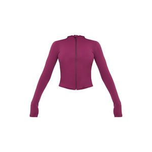 Chaquetas deportivas para gimnasio para mujer, ropa ajustada para correr, Yoga, Fitness, ropa ajustada para Fitness, chaquetas de manga larga - Product Image 6