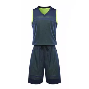 Uniforme de equipo de juego deportivo para estudiantes de verano de gran tamaño personalizado, chaleco de baloncesto americano para hombres, conjuntos de Jersey, ropa personalizada lisa - Product Image 4