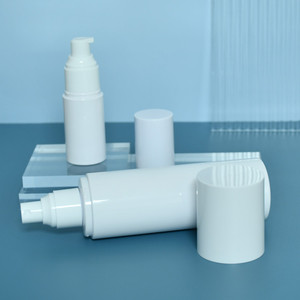 Custom Logo PET Lotion Pump <strong>Bottle</strong> 15ml 30ml 50ml Refillable <strong>Spray</strong> <strong>Perfume</strong> White Clear Pump <strong>Bottle</strong> for Cosmetic Packaging - Product Image 3