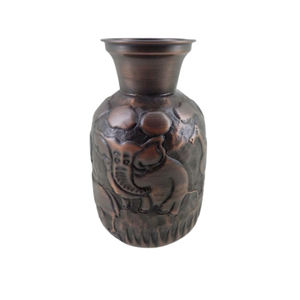 Metal Decorative flower <b>vase</b> <b>Bronze</b> Pot For Home & Restaurant Decoration Customization Handmade in bulk - Product Image 1