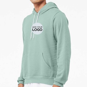 60% <b>Combed</b> Ring-spun Cotton 40% Bamboo Fiber Winter Hooded Hoodies with Digital Printing - Product Image 6