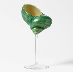 Regalos de lujo de cristal OEM Seashell Coupe para hoteles y bares - Product Image 4