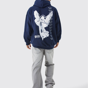 Prix d'usine – Sweats à capuche personnalisés de couleur unie, vierges et teints - Product Image 4