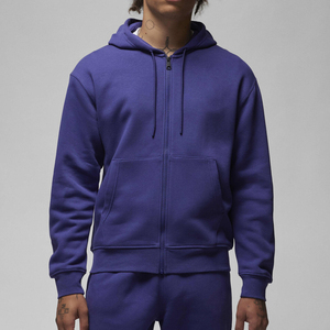 Sudadera con capucha de gran tamaño de peso pesado Unisex algodón polar ajuste holgado logotipo personalizado al por mayor OEM proveedor Zip Up sudaderas con capucha sólidas hombres - Product Image 4