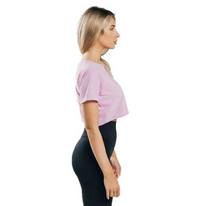 Femmes Crop Top Doux Confortable Personnalisé Design Unique Personnalisé Demande Logo Femmes Crop Top Extérieur Léger Anti-transpiration - Product Image 5
