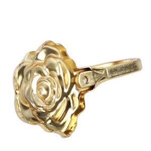 Rose silver & gold <b>curtain</b> <b>tie</b> <b>back</b> holdback wall window <b>curtain</b> holder home accessories living room bedroom hotel hardware 2023 - Product Image 5