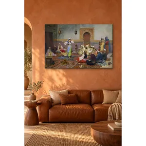 Fida Giulio Rosati, femme dansant sur un tapis, impression sur toile - Product Image 4