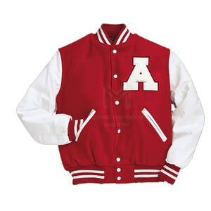 2024 High Quality Customized Logo Printed <b>Letter</b> <b>Men</b> <b>Jackets</b> Winter Style with Low MOQ High Street Design - Product Image 1