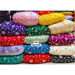 Fandy <b>Fabrics</b> Smooth Colorfast Embroidered <b>Nonwoven</b> <b>Fabric</b> for Wholesale Wedding Apparel & Accessories Manufacturing - Product Image 2