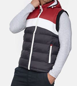 Stand Collar Comfortable Breathable Padded new design Arrival Custom Made <b>Men</b> Casual Cropped <b>Puffer</b> <b>Jacket</b> - Product Image 3