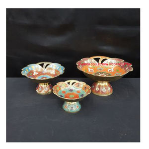 Cuenco de chocolates cuadrado en relieve moderno antiguo de lujo hecho a mano - Product Image 6