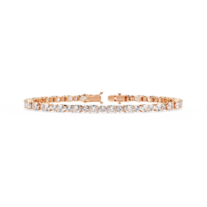 "18k <b>Gold</b> Lab Grown Diamond Bracelet-Elegant & Dazzling" - Product Image 5