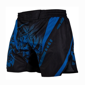 กางเกงขาสั้น BJJ MMA สำหรับผู้ชายกางเกงคิกบ็อกซิ่งสำหรับต่อสู้โลโก้ออกแบบได้ตามต้องการ - Product Image 1