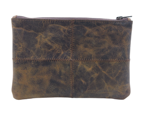 Designer Stylish Leather Tablet & <b>Laptop</b> Case with Stylish Zipper Closure Premium Quality Tech Pack Pouch & Folder Cover OEM ODM - Product Image 4