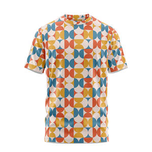 Camiseta de sublimación de poliéster 100% de alta calidad para hombres Impresión de logotipo personalizado hecha en Vietnam - Product Image 2