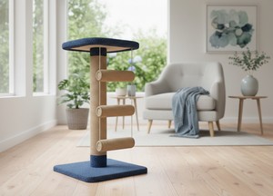 High-Quality Amistar <b>Scratching</b> Post — Vertical Play Tower for <b>Cats</b> of All Breeds and Sizes. - Product Image 3