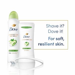 Desodorante Antitranspirante en Barra Dove Advanced Care Cool Essentials, Paquete de 4, para Ayudar a Reparar la Barrera Cutánea Después del Afeitado - Product Image 6