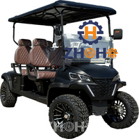 Voiture de golf électrique au lithium chinoise à vendre, chariot de golf tout-terrain électrique 4 places, véhicule à batterie