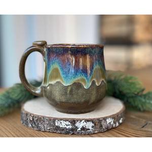 Tasse en céramique avec motifs floraux colorés et texturés, tasse à café imprimée avec logo personnalisé, tasse, nouveauté, vente en gros - Product Image 5