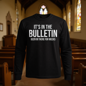 Maglietta a Maniche Lunghe per Segretario di Chiesa, Uso Promozionale, Unisex, Collo Tondo, Stampa Serigrafica - Product Image 3