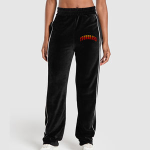 Baggy Joggers personnalisés pour femmes Pantalon de survêtement coupe ample avec fermeture à taille élastique pour l'été - Product Image 1