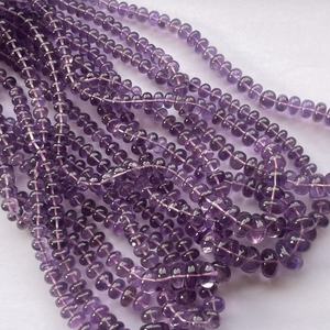 Cuentas de amatista Natural de Brasil para fabricación de joyas, collar anudado a mano de 4mm, 6mm, 8mm, 10mm - Product Image 2