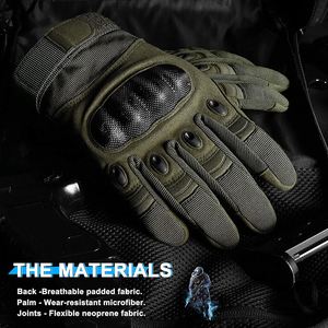 Guantes de motocicleta Unisex, protectores de manos con pantalla táctil de dedo completo, para ciclismo de carreras, escalada y Motocross - Product Image 4