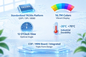 מודול LCD תעשייתי בגודל <span class=keywords><strong>7</strong></span> אינץ' מסוג IPS TFT עם ממשק QSPI/SPI/8080 ברזולוציה 800x480 ומסך מגע קיבולי עבור ESP32/Arduino/STM32 - Product Image 2