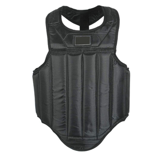 Protège-poitrine en cuir pour l'entraînement de boxe/kickboxing pour adultes-Vêtements de sécurité de protection - Product Image 2