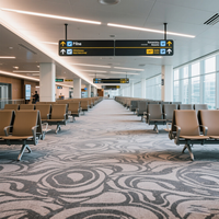 Moquette Axminster pour avions, navires de croisière de luxe, trains et chambres d'hôtel haut de gamme pour les clients des croisières