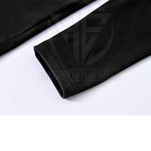 Warm Seasonal Basic Top Ribbed Fabric Long Sleeves and Elevated Neckline <b>Men</b> <b>Turtle</b> <b>Neck</b> Shirt - Product Image 6