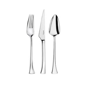 Designer Handle Silver Polished Flatware <b>Set</b> Brass Silver <b>Utensils</b> <b>Set</b> Luxury Western Style Cutlery <b>Set</b> - Product Image 1