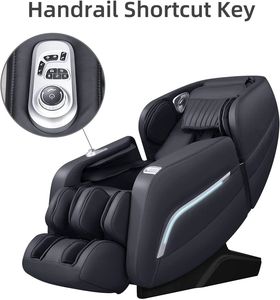 Massage Chair Full Body Zero Gravity Shiatsu Massage Recliner Chairs with Auto Modes Foot Rollers Waist Calf Heating Thai Yoga - Product Image 6