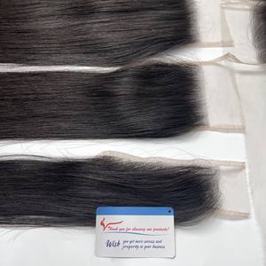 จัดส่งตอนนี้Super Thin HDลูกไม้5X5 6X6 Lacปิดโปร่งใสHDลูกไม้ด้านหน้าผู้ขายIWithเวียดนามดิบต่อผม - Product Image 4