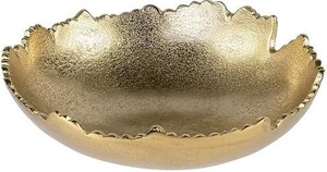 Tazón de chocolate de metal dorado hecho a mano decorativo para recepción de oficina vestíbulo del hotel elegante servir aperitivos dulces - Product Image 6