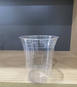 Precio más barato al por mayor taza de plástico PET desechable 10/14/16oz tamaño personalizado para bebida fría taza burbuja té café para llevar - Product Image 4